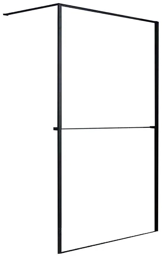 Sprchová stena Walk-In Rest 120x195 black