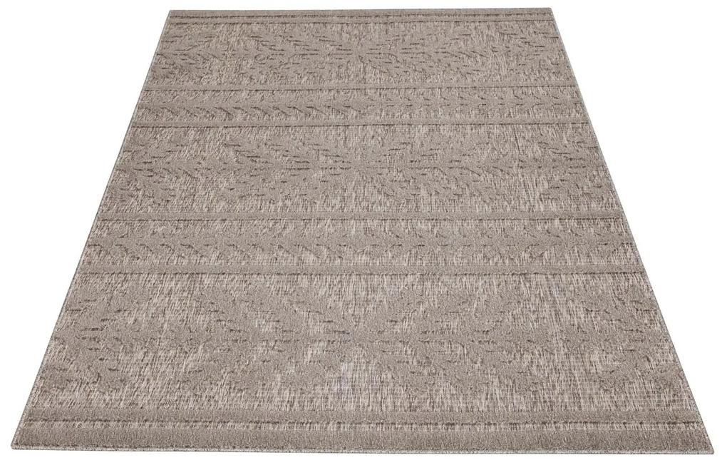 Dekorstudio Terasový koberec SANTORINI - 411 hnedý Rozmer koberca: 140x200cm