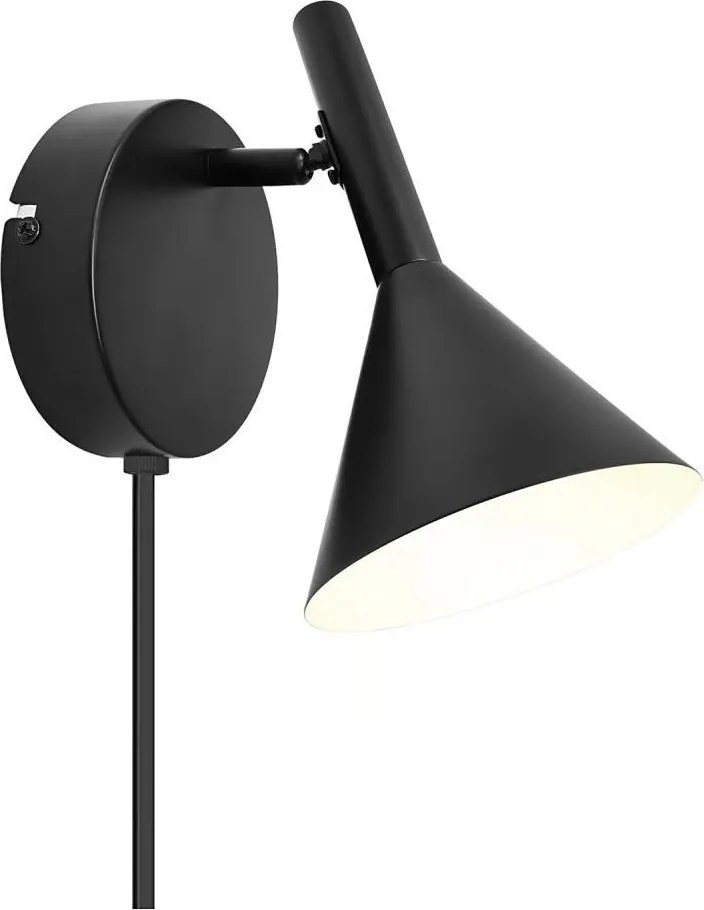 Nordlux - Nástenné svietidlo KELVIS 1xGU10/12W/230V čierne