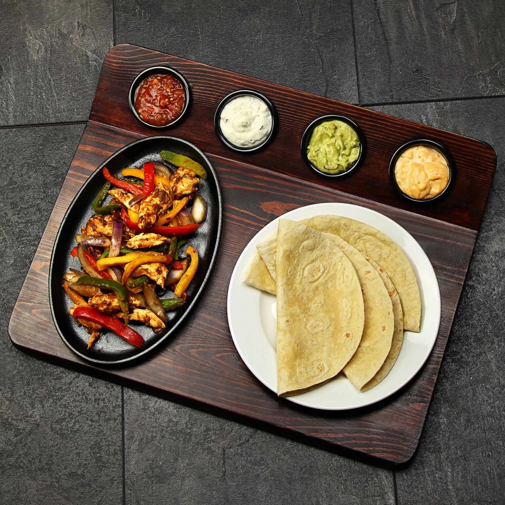 Bar@drinkstuff Fajita servírovací podnos