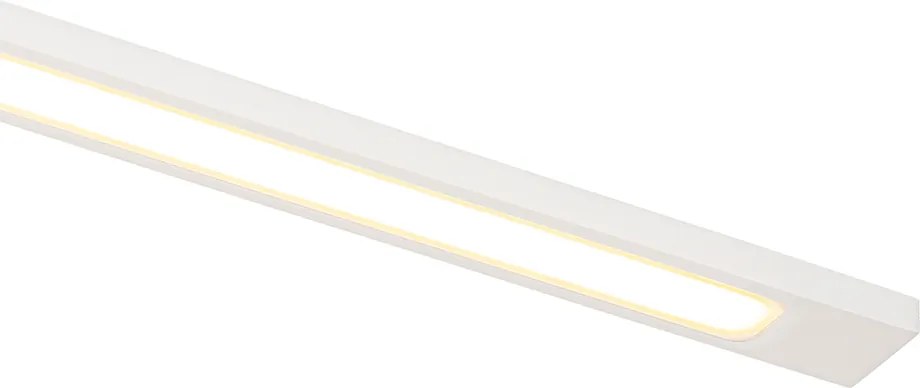 Nástenná lampa biela 62 cm vrátane LED IP44 - Jerre