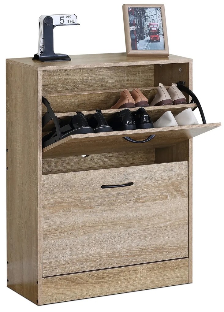 Botník s priehradkami G1014 OAK, dub