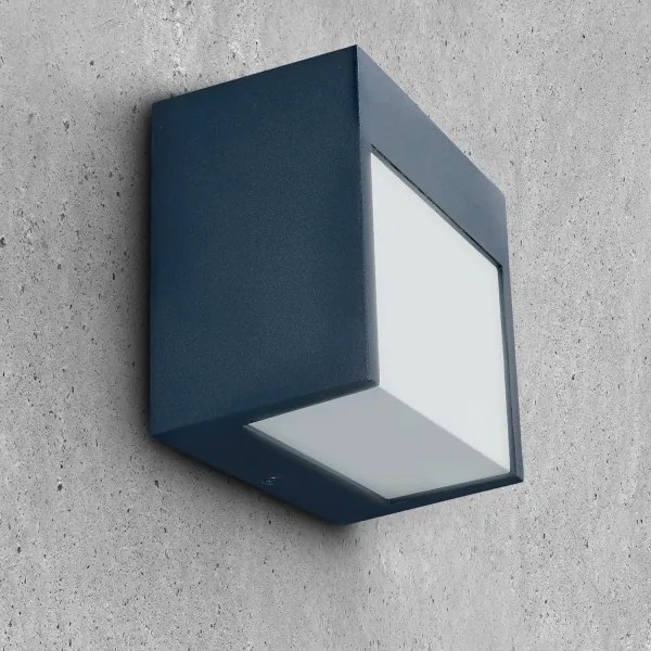 Brilagi - LED Vonkajšie nástenné svietidlo TERNI LED/12W/230V antracit IP44