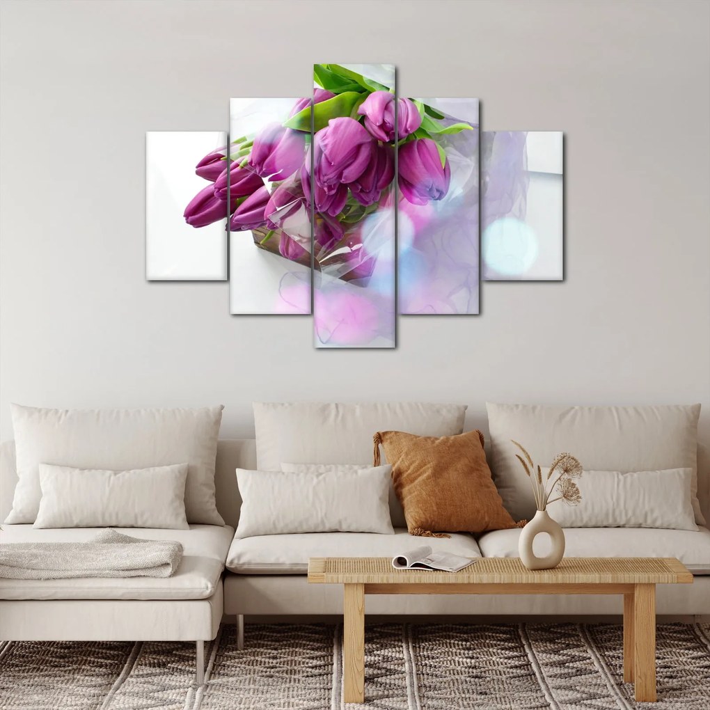 Obraz - kytice tulipánov (150x105 cm)