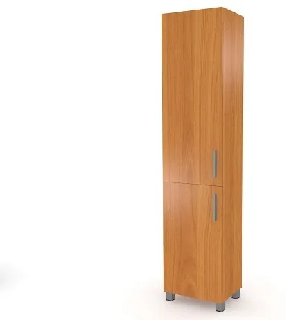 Skříňka do koupelny 40 cm Mola s košem Alaska bílá