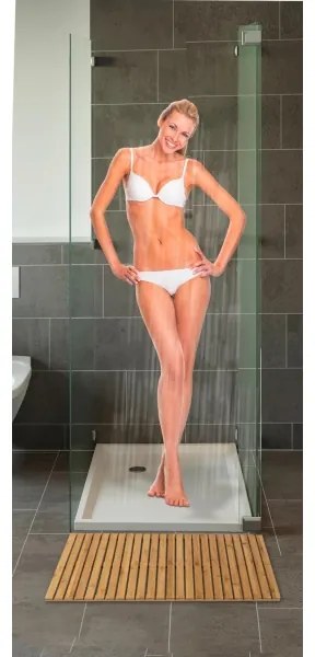 WENKO 24611100 - Rohožka BAMBUSA 100x50 cm hnedá