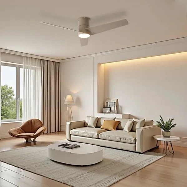 ZEVENTI - LED stropný ventilátor BARROSA LED/18W/230V Wi‑Fi Tuya + diaľkový ovládač