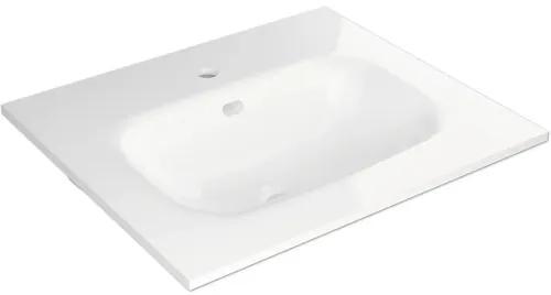 Nábytkové umývadlo Jungborn SEDICI 61 x 51,5 cm lesklá biela FR01011