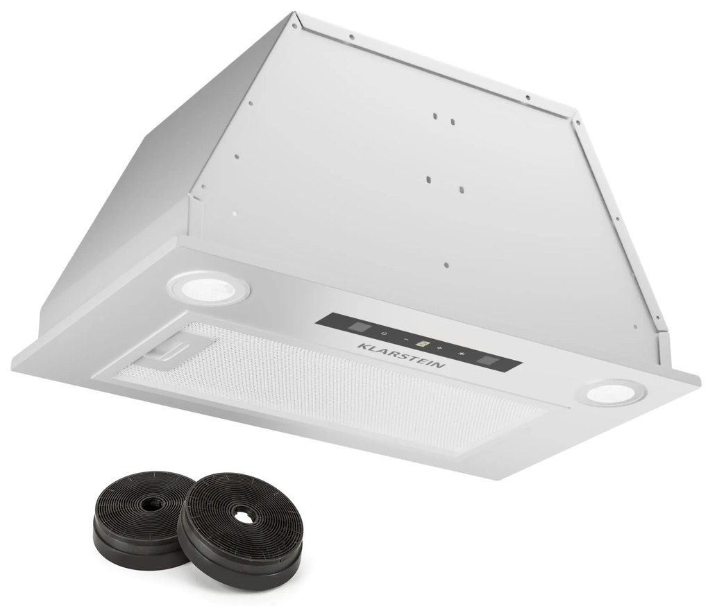 Klarstein Paolo 52 vstavaný Digestor 52 cm 463 m³/h LED Touch A++