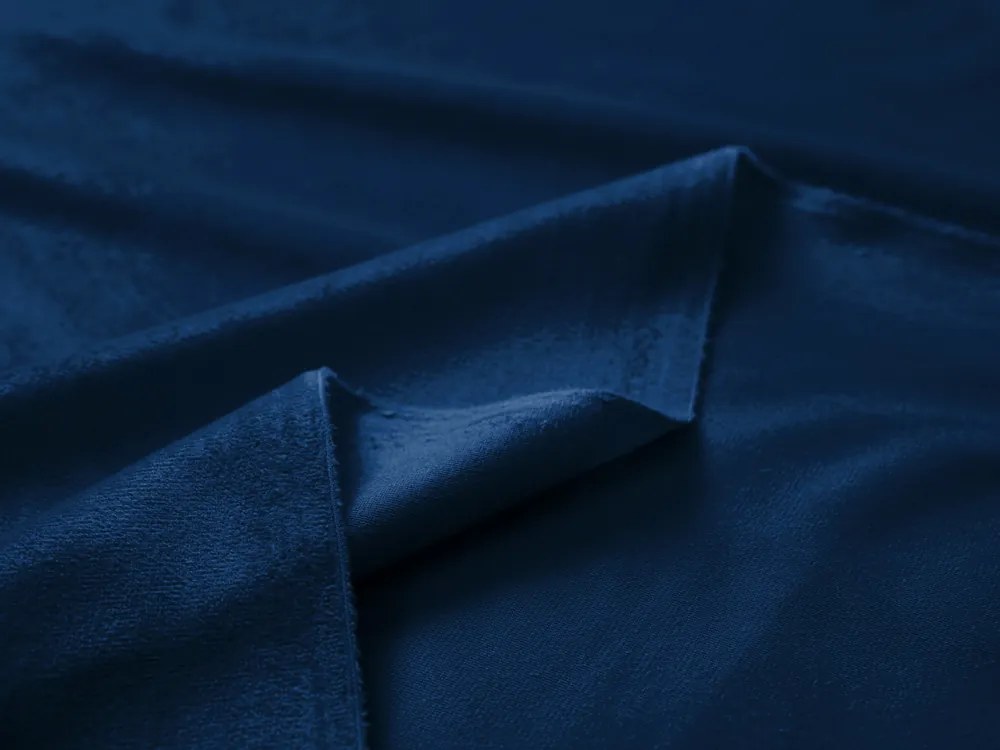 Biante Zamatový záves Velvet Prémium SVP-029 Námornícka modrá - šírka 135 cm 135x190 cm