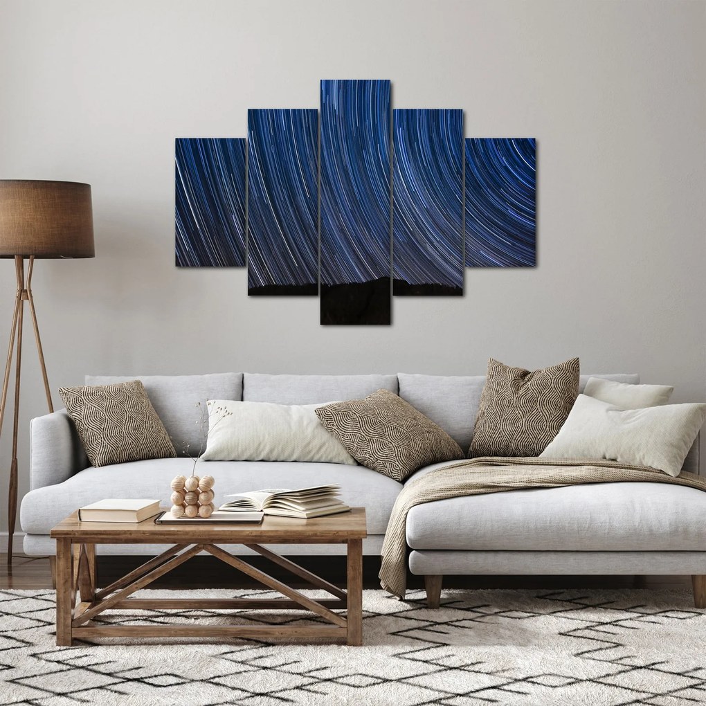 Obraz nočných hviezd a oblohy (150x105 cm)