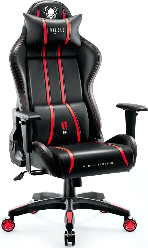 Diablo Chairs - Herné kreslo Diablo X-One 2.0 Normal: čierno-červené