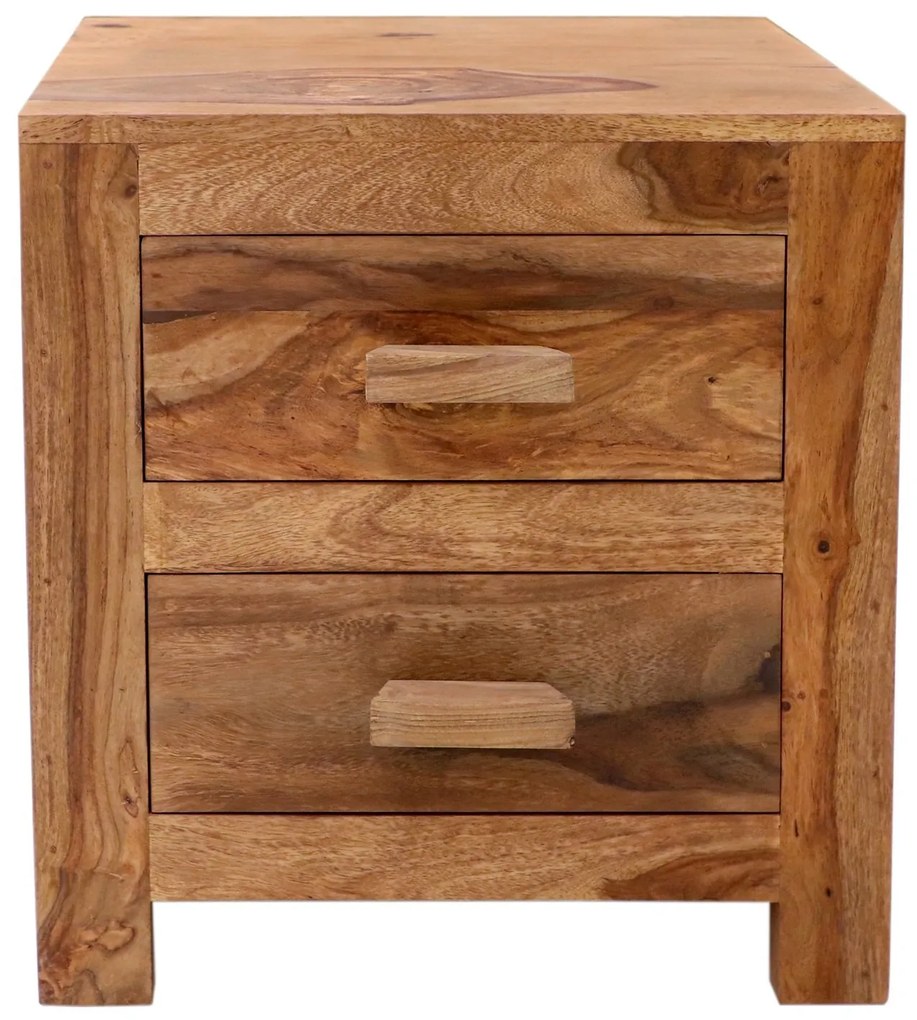 furniture-nabytek.cz - Luxusný nočný stolík z dreva palisander 45x50x40