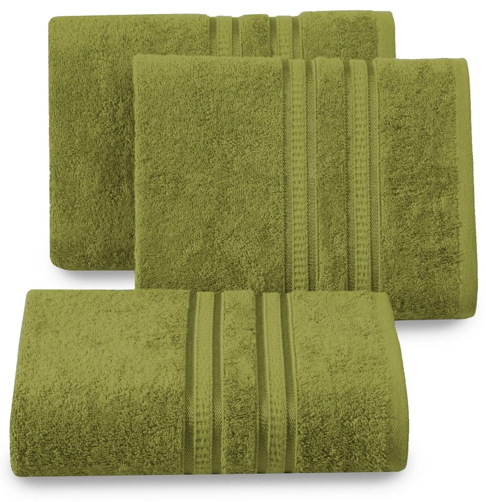 BAMBUSOVÝ UTERÁK MILA4 70X140 CM OLIVOVÁ