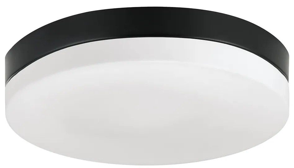 Prezent 67116 - Kúpeľňové stropné svietidlo PILLS 3xE27/60W/230V IP44 čierna