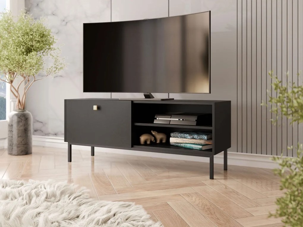 TV skrinka/stolík Priboz 1KW, Farby: biela