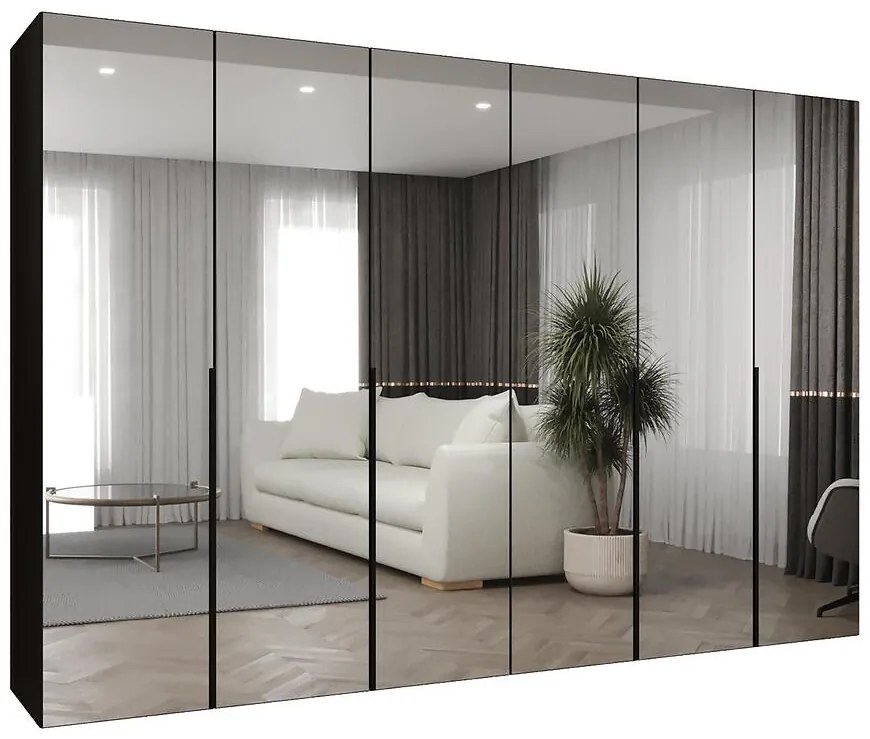 Skriňa Alicante III 300 čierna