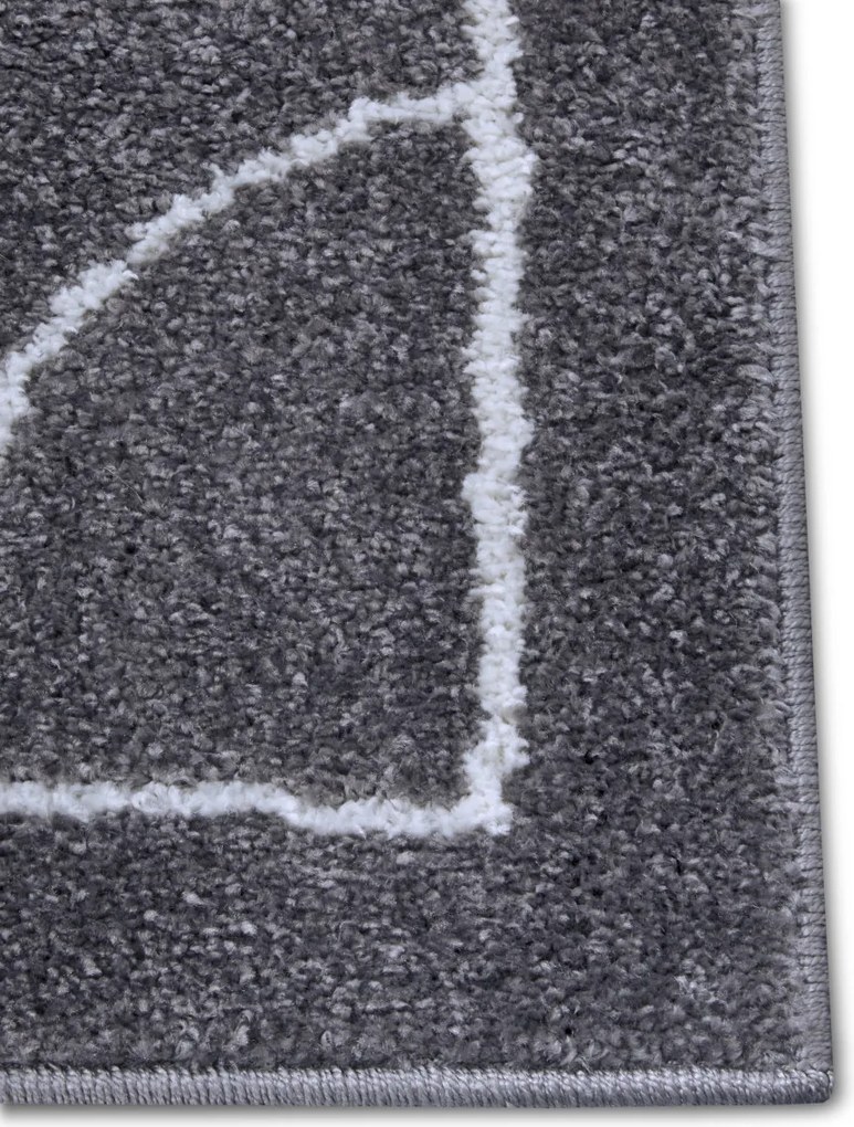 Hanse Home, Detský koberček Adventures 105949 Darkgrey, 120x170, šedá, detská izba