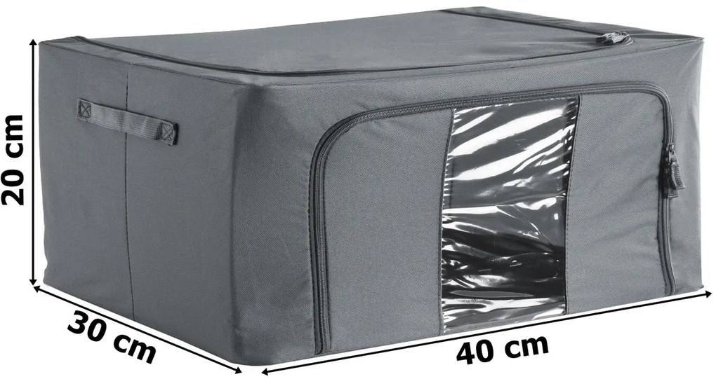 Sada 2 ks organizérov PARKER sivá