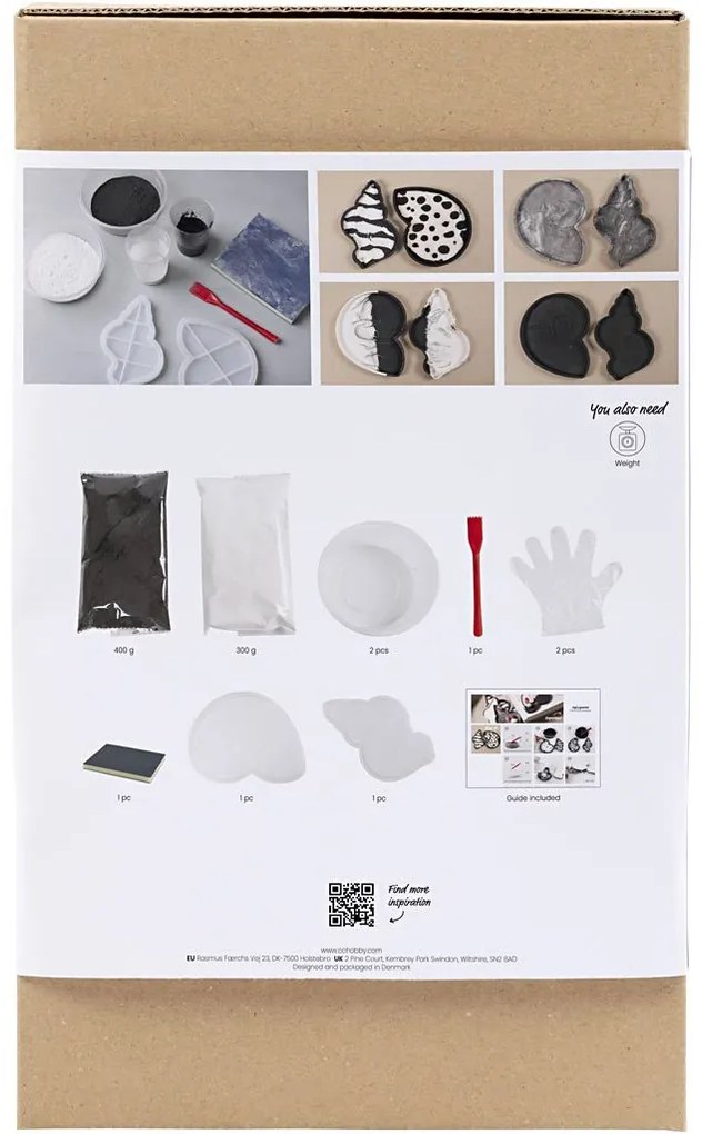 Kreatívna sada Craft Kit Resin Casting Conch