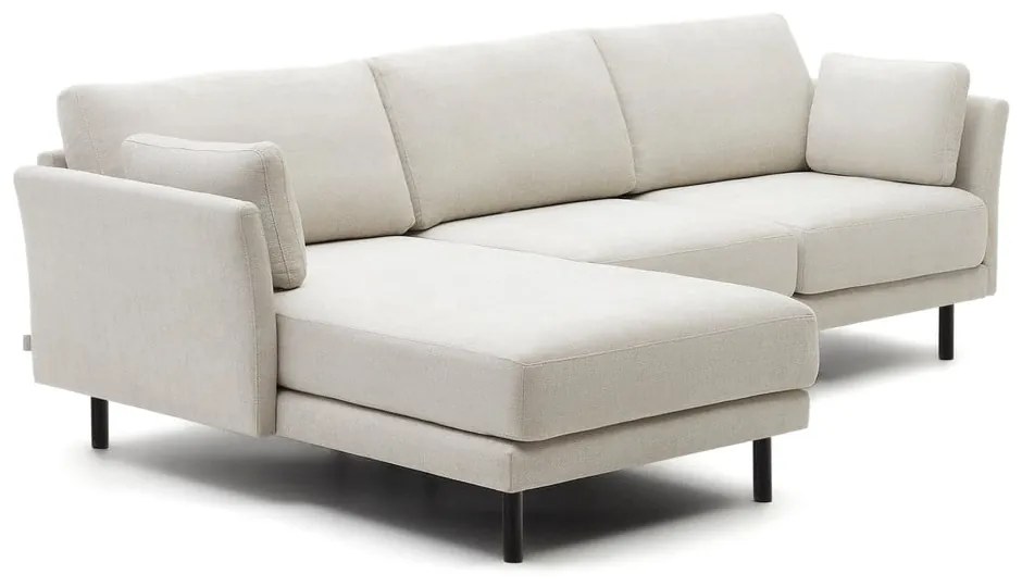 Krémová rohová pohovka Gilma – Kave Home