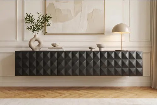 TV-skrinka 47768 Vulcano 160cm Drevo Mango - Komfort-nábytok