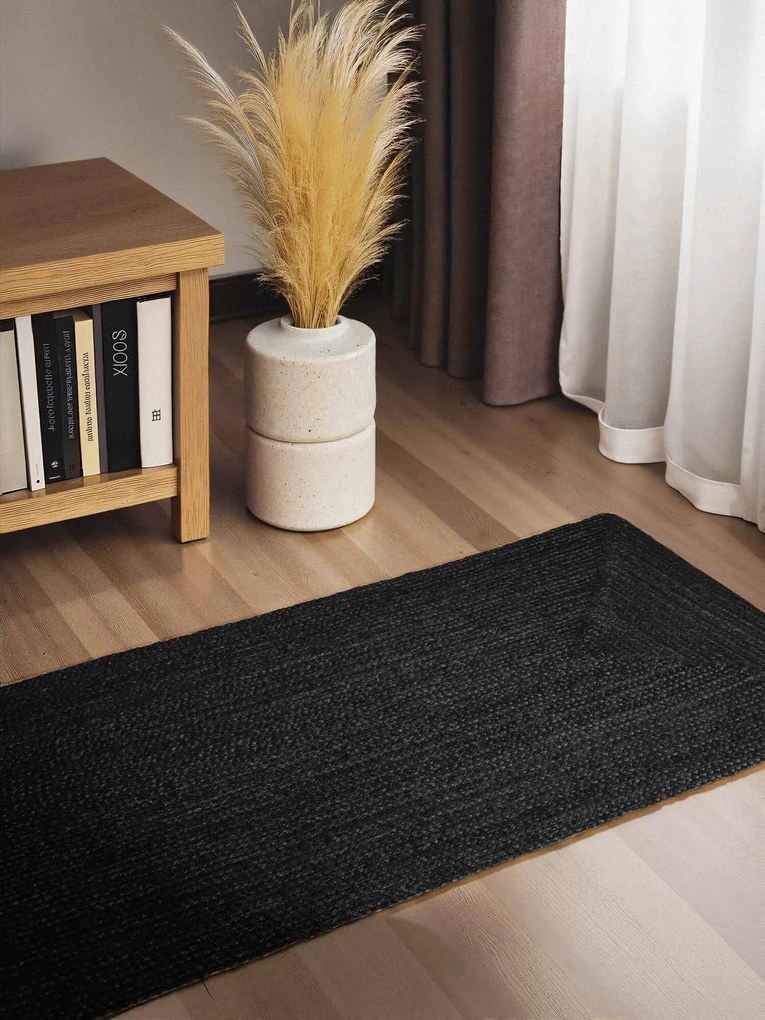 Hanse Home, Behoun Juno 106324 Black, 80x200, čierna, chodba / predsieň