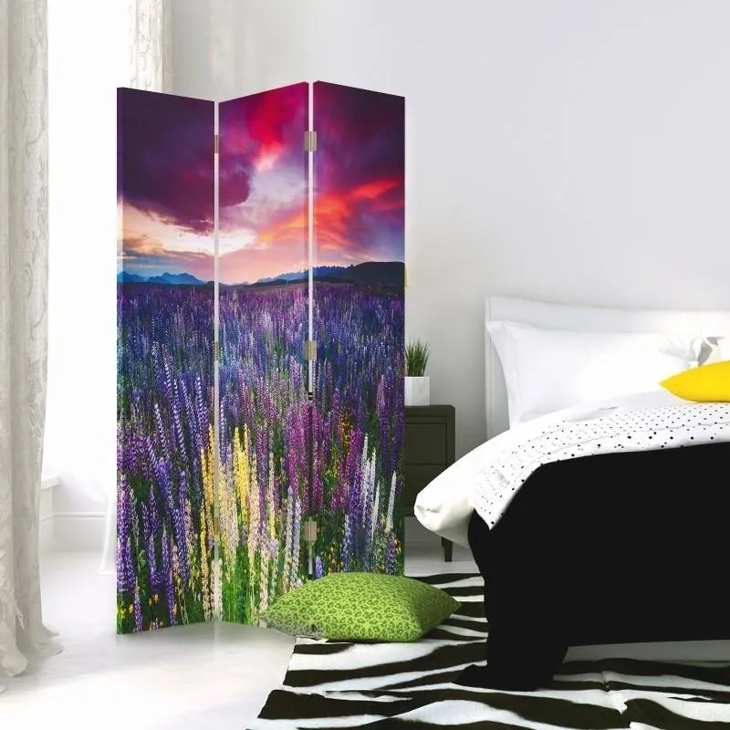 Gario Paraván Lúka plná kvetov Rozmery: 145 x 170 cm, Prevedenie: Klasický paraván