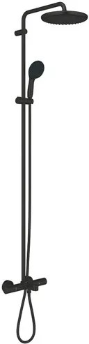 Grohe Vitalio Start System sprchový systém s vaňovým termostatom čierna matná 269882431 G269882431