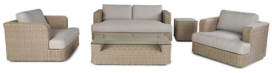 Komplet technoratanový Nambu šedá