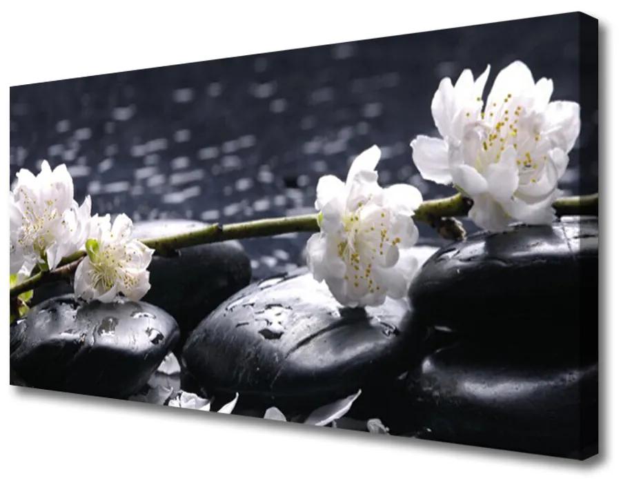 Obraz na plátne Kvet kamene 125x50 cm