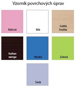 Detská posteľ so zásuvkou 160x80 cm s výrezom MACKOVIA + matrac ZADARMO!