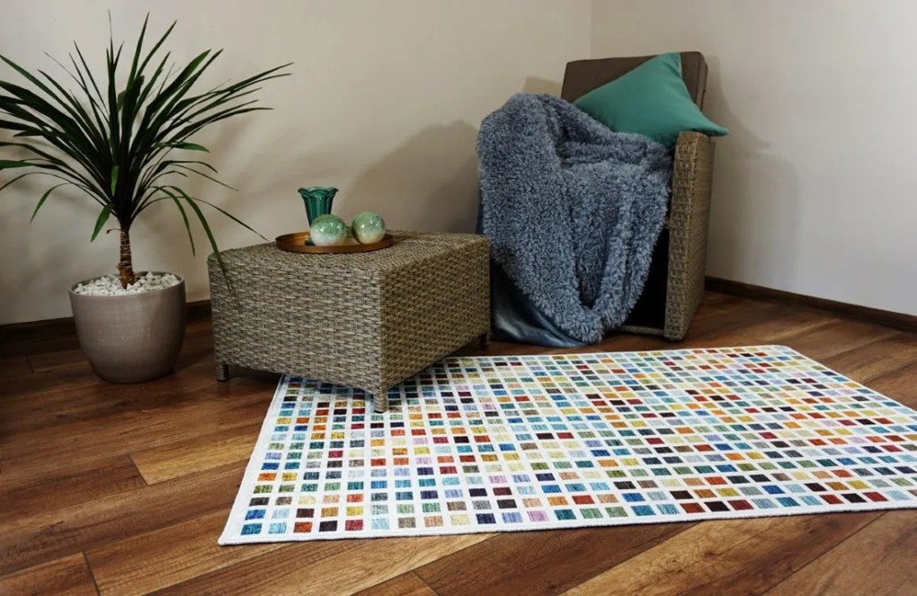 Koberec MATRIX I 120x160 cm sivý