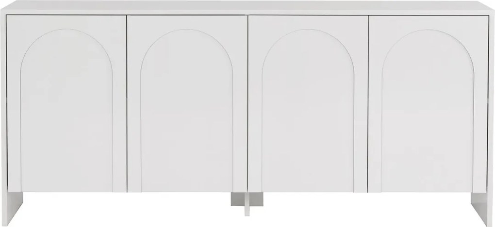 Dizajnová komoda Uchenna 180 cm biela