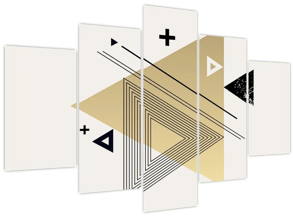 Obraz - Geometrické tvary N⁰4 (150x105 cm)