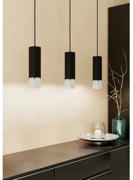 Eglo 99698 - LED Luster na lanku BUTRANO 3xGU10/4,5W/230V