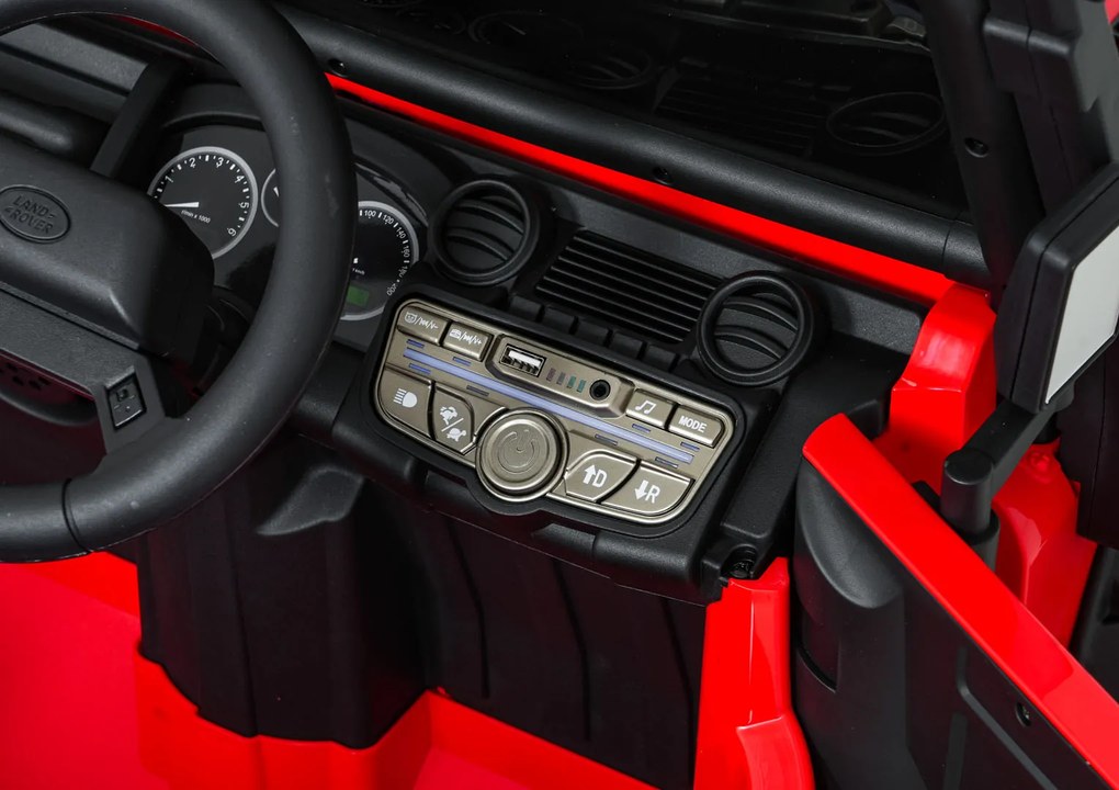 Ramiz Vozidlo Land Rover Defender 110 SVX Concept červené