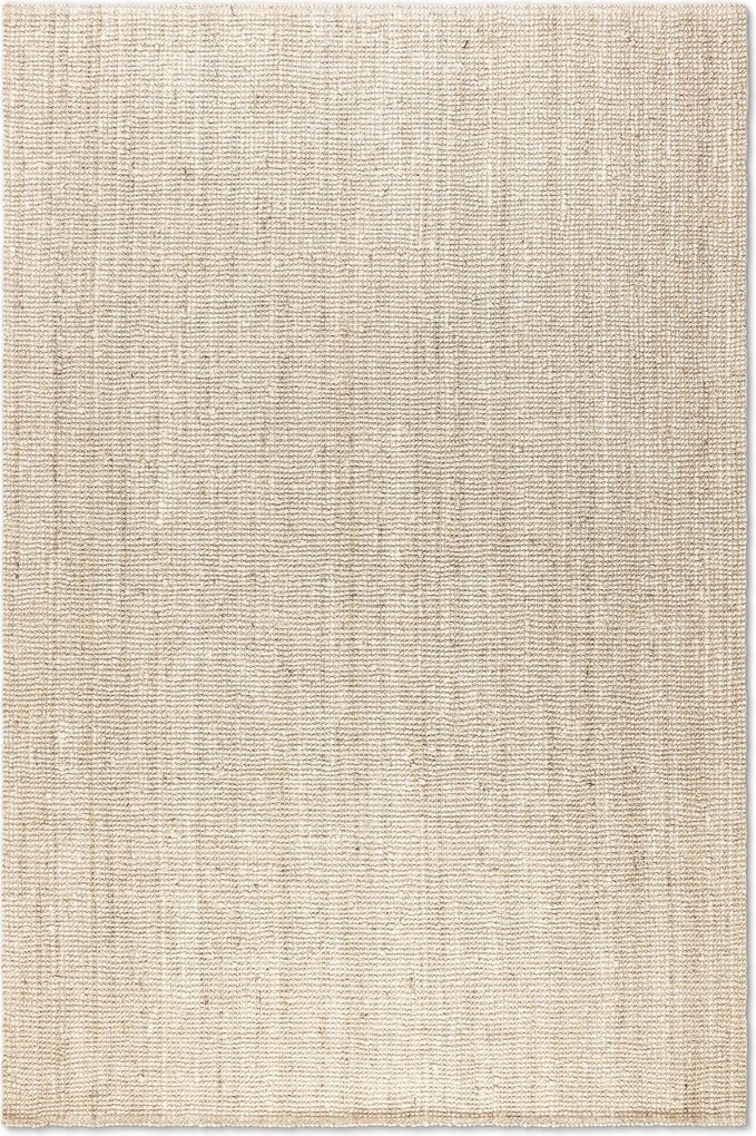 Hanse Home, Kusový koberec Bouclé Jute 105973 Ivory White, 80x150, béžová, chodba / predsieň