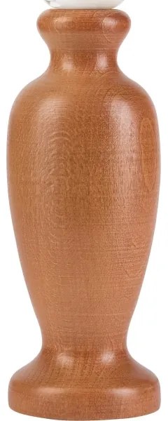 Stolná lampa AMFORA 1xE27/60W/230V hnedá/buk