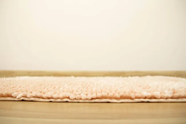 Kúpeľňový koberček Shiny Chenille ružový