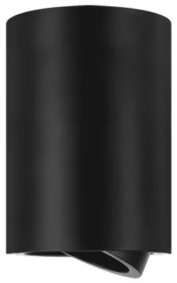 Strühm STRÜHM Stropné bodové prisadené svietidlo BEMOL DWL GU10 BLACK 3533