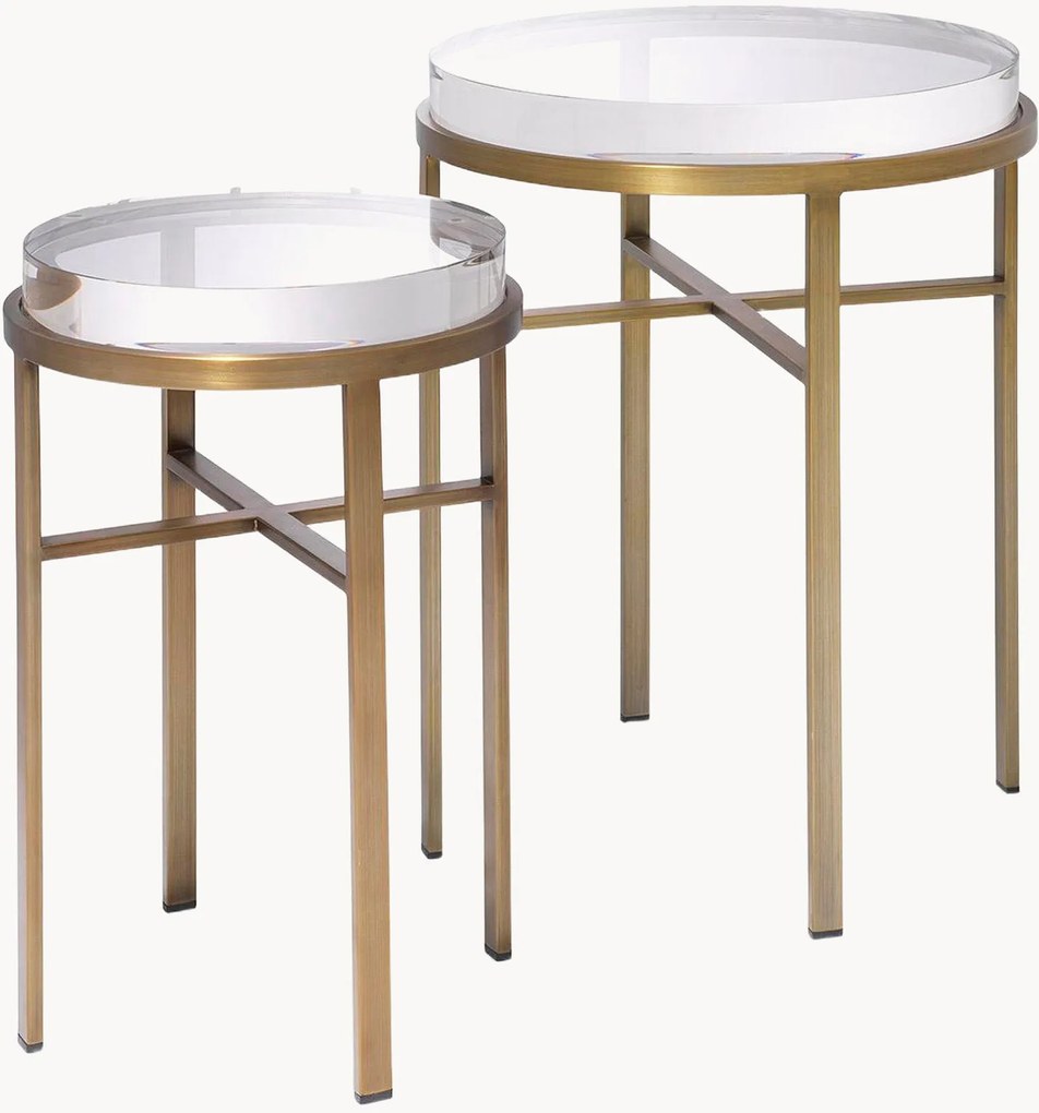 Pomocné stolíky Hoxton, 2 ks