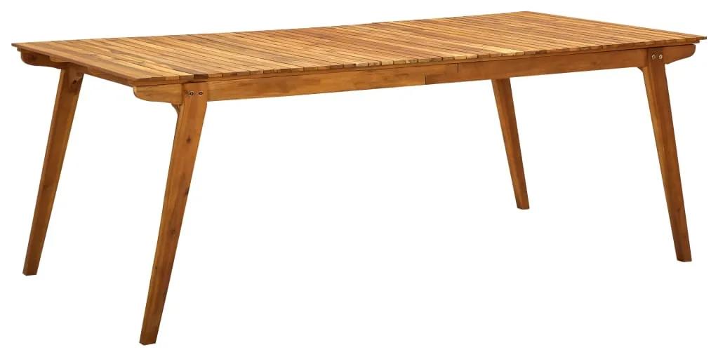 Záhradný stôl 201,5x100x75 cm akáciový masív 310628