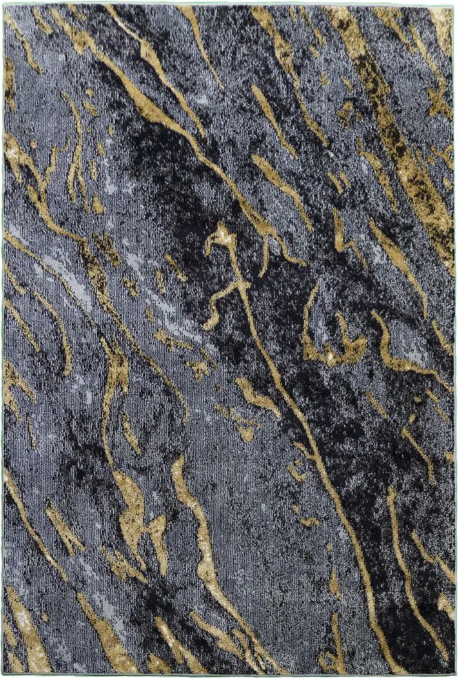 Koberec Microsofty 8303 MULTI – viacfarebný shaggy obdĺžnik Rozmer: 60x100 cm