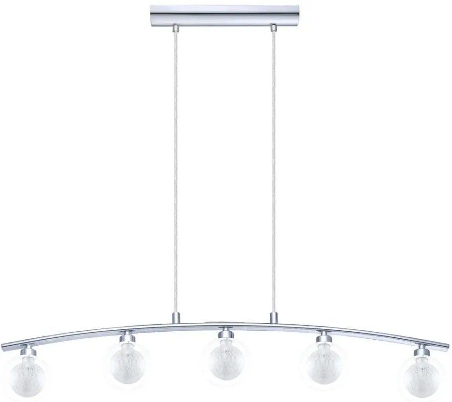 Eglo 31424 - Závesný luster ROSARNO na lanku 5xG9/33W/230V