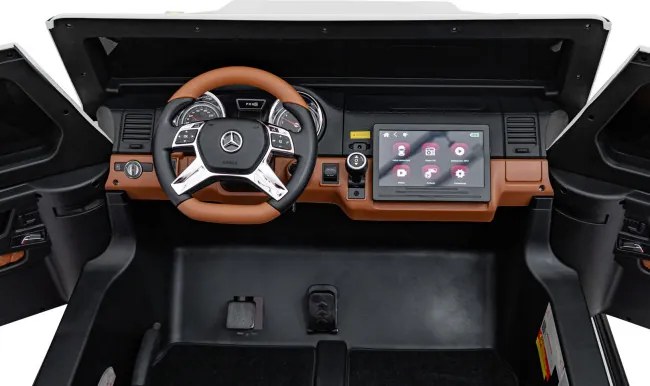 Elektrické autíčko Mercedes Benz MAYBACH G650 STRONG biele