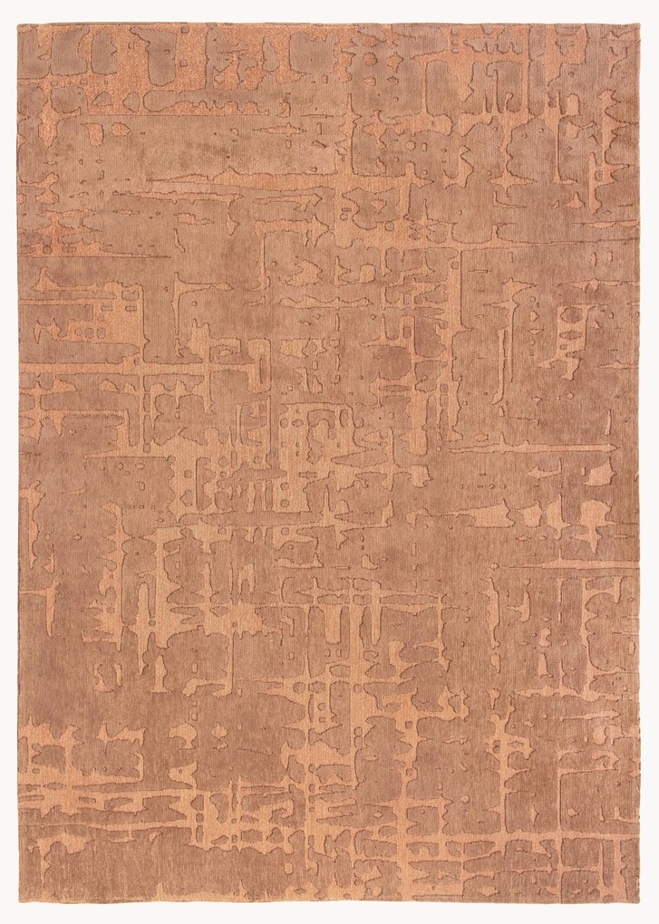 Žakárový koberec's reliéfnou štruktúrou Baobab