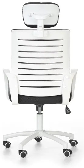 Kancelárska stolička MIRI čierna/biela