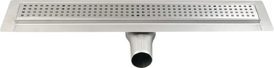 Gelco Gelco, MANUS QUADRO nerezový sprchový kanálik s roštom, 950x130x55 mm, GMQ35