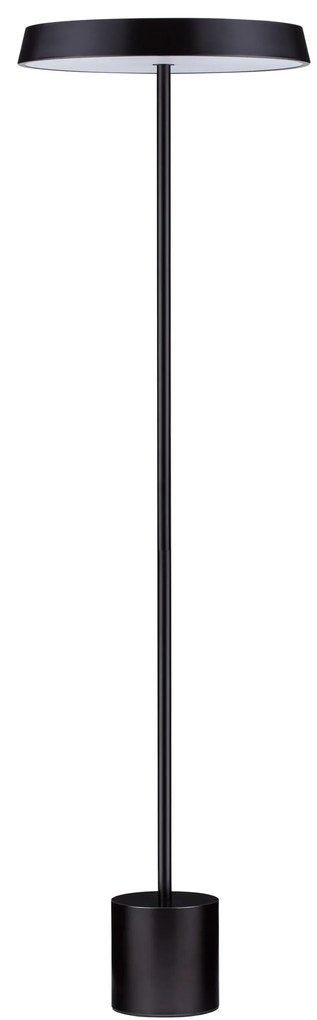 LED čierna stojaca lampa Vetro